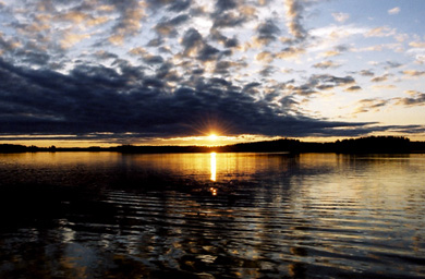 Sunrise in Keuruu, 2003